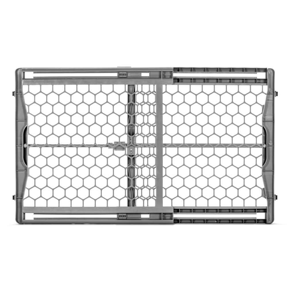 Carlson Expandable Plastic Pet Gate  - Height 59cm, Width 71 -107cm