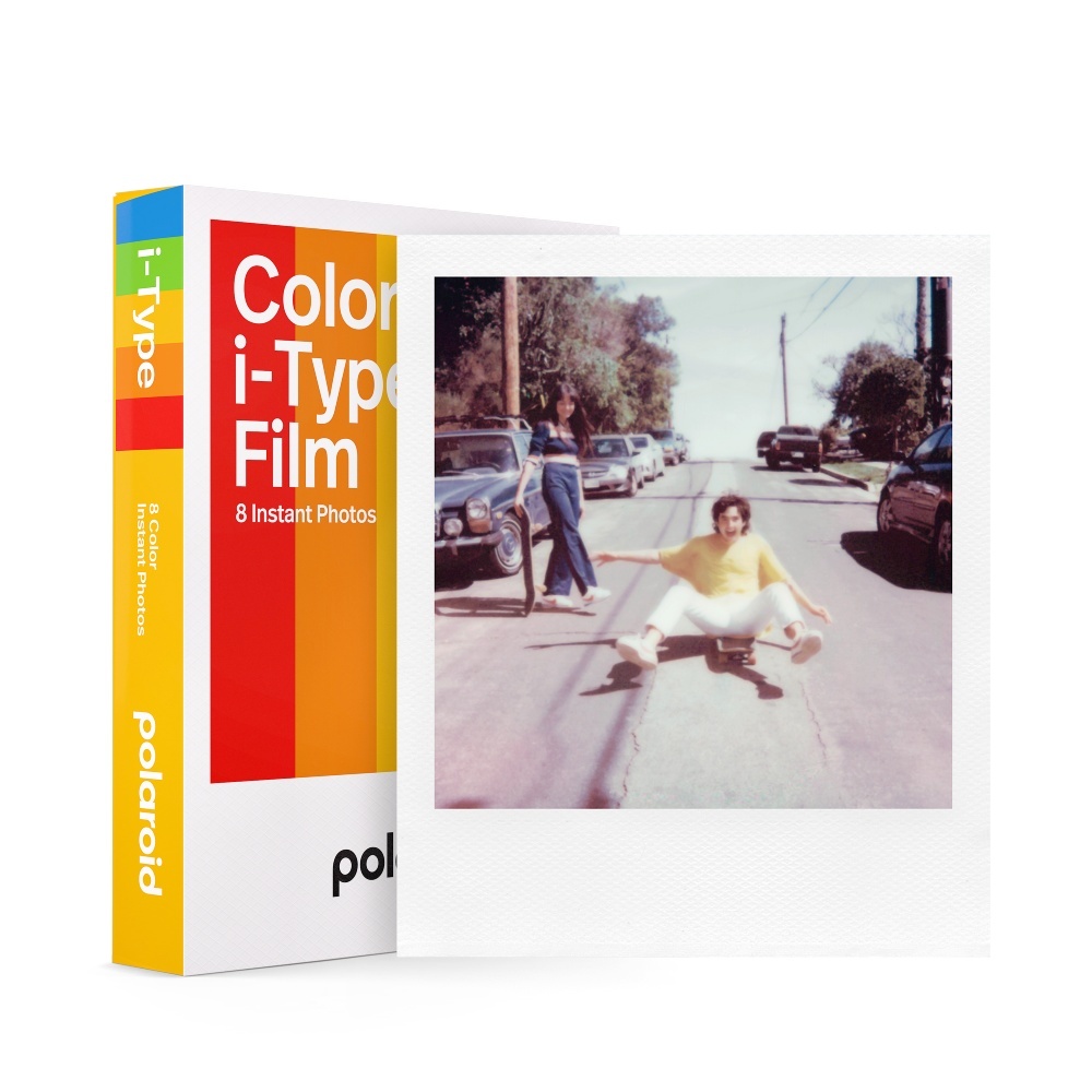 Polaroid i-Type Colour Film - Pack of 8, White