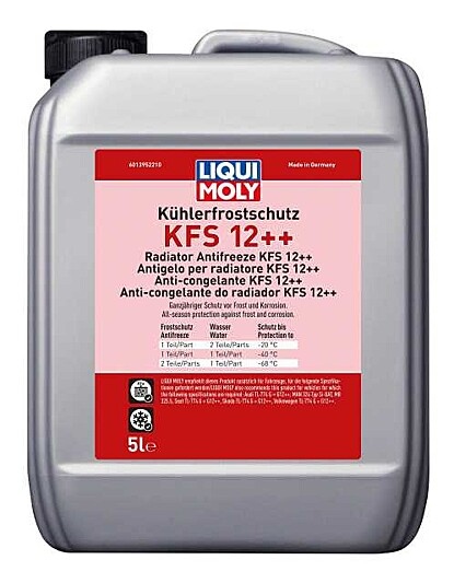 Audi Liqui Moly 21135 KFS 12++ Radiator Antifreeze 5L Frost Protection