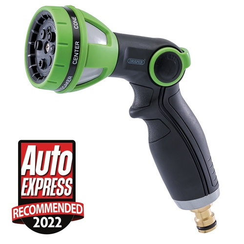 Draper 8 Pattern Spray Gun With Thumb Control 19722