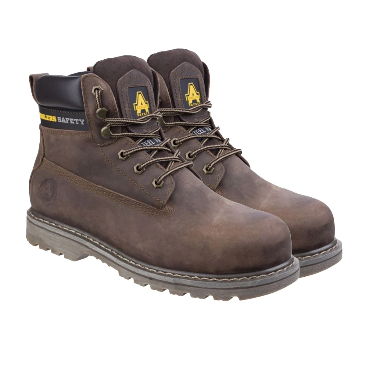 Amblers Safety 'FS164' Welted Safety Boots|Size: 11|brown