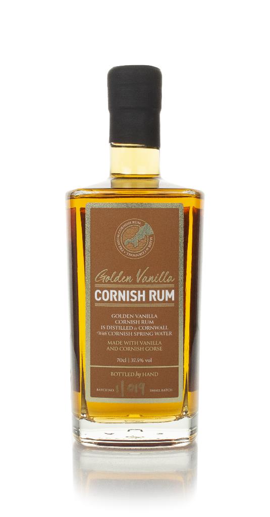 Cornish Rock Golden Vanilla Flavoured Rum | ABV 37.50% 70cl