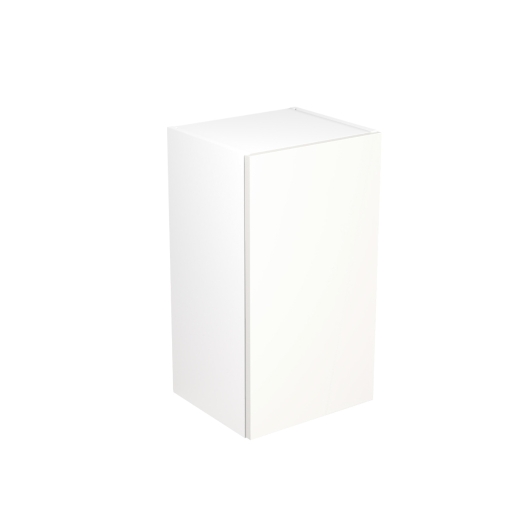 KitchenKIT Slab 40cm Wall Cabinet - Matt White