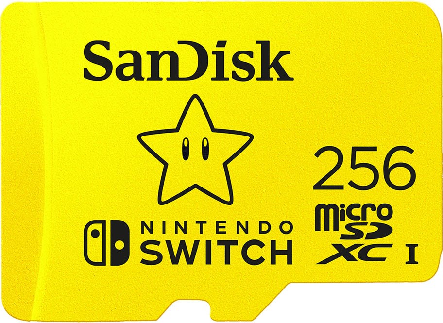SanDisk 256GB Nintendo Switch Micro SD for Switch