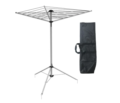 Betterdri Grey 3 Arm Foldable Laundry Airer, 1.6M