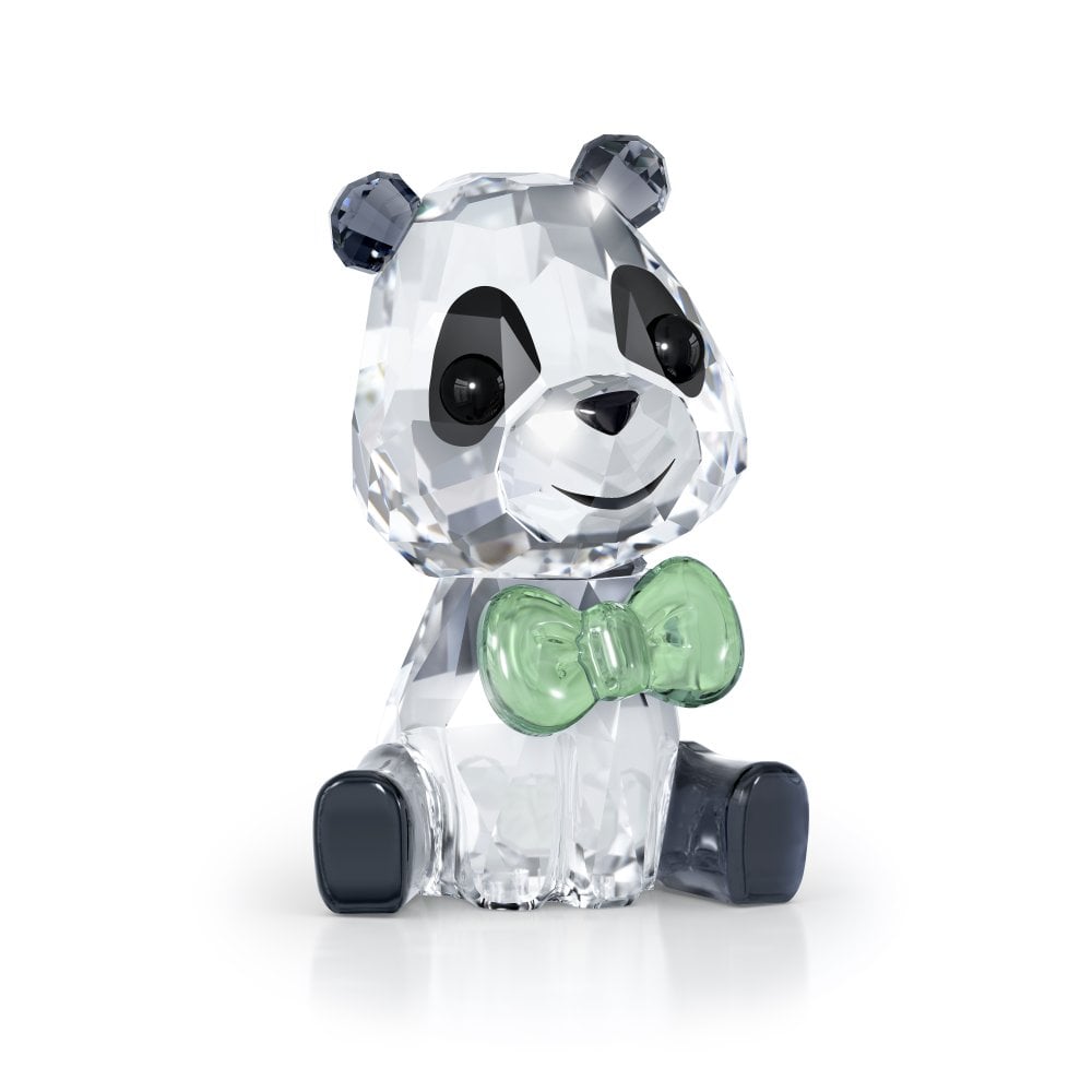 Swarovski Baby Animals Plushy The Panda Crystal Ornament 5619234