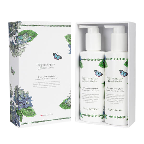 Wax Lyrical Botanic Garden by Handwash & Lotion Gift Set Hydrangea