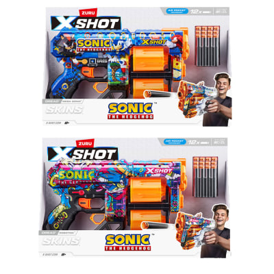 Xshot Skins Dread Sonic Team (12 Air Pocket Darts)