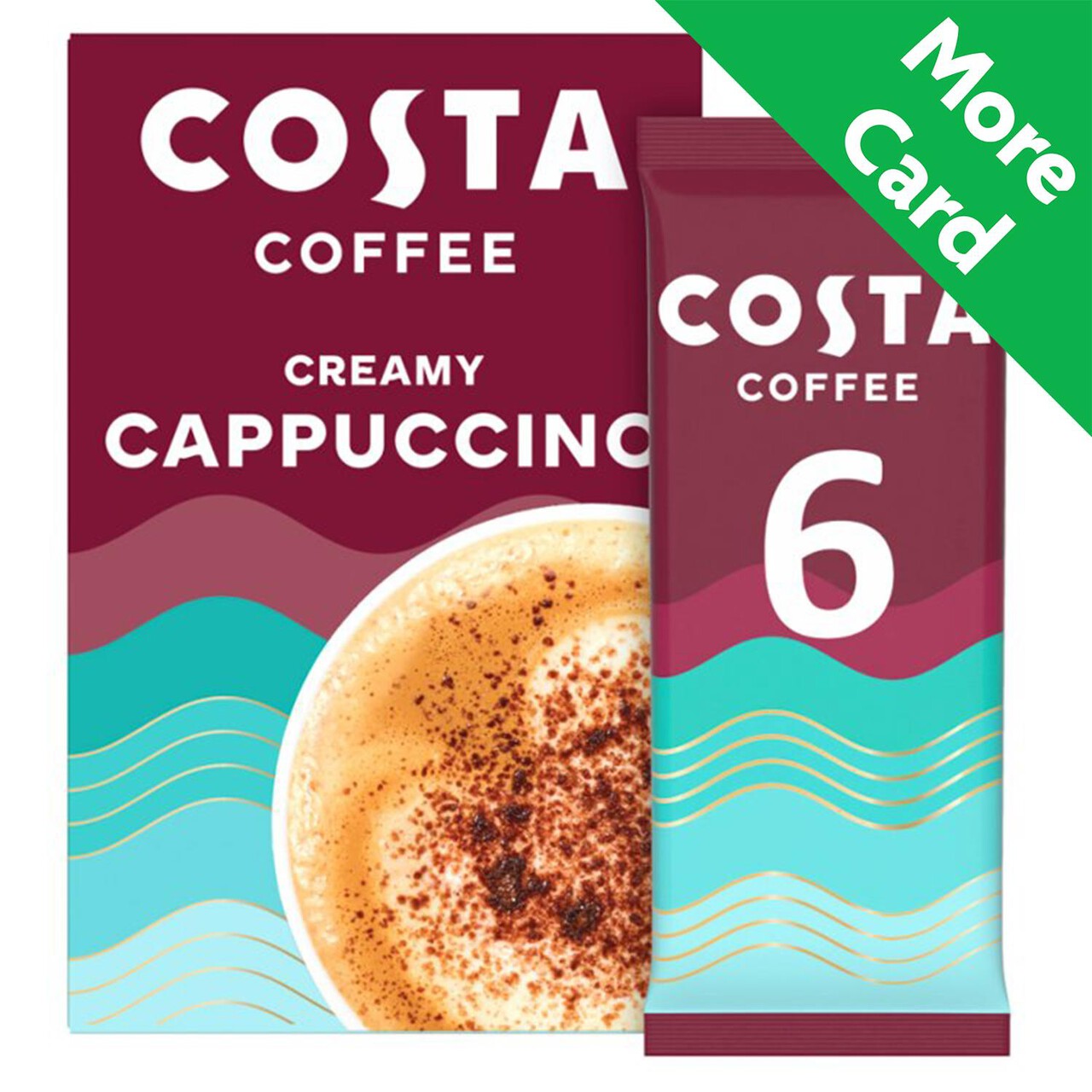 Costa Coffee Costa Creamy Cappuccino Coffee Sachets