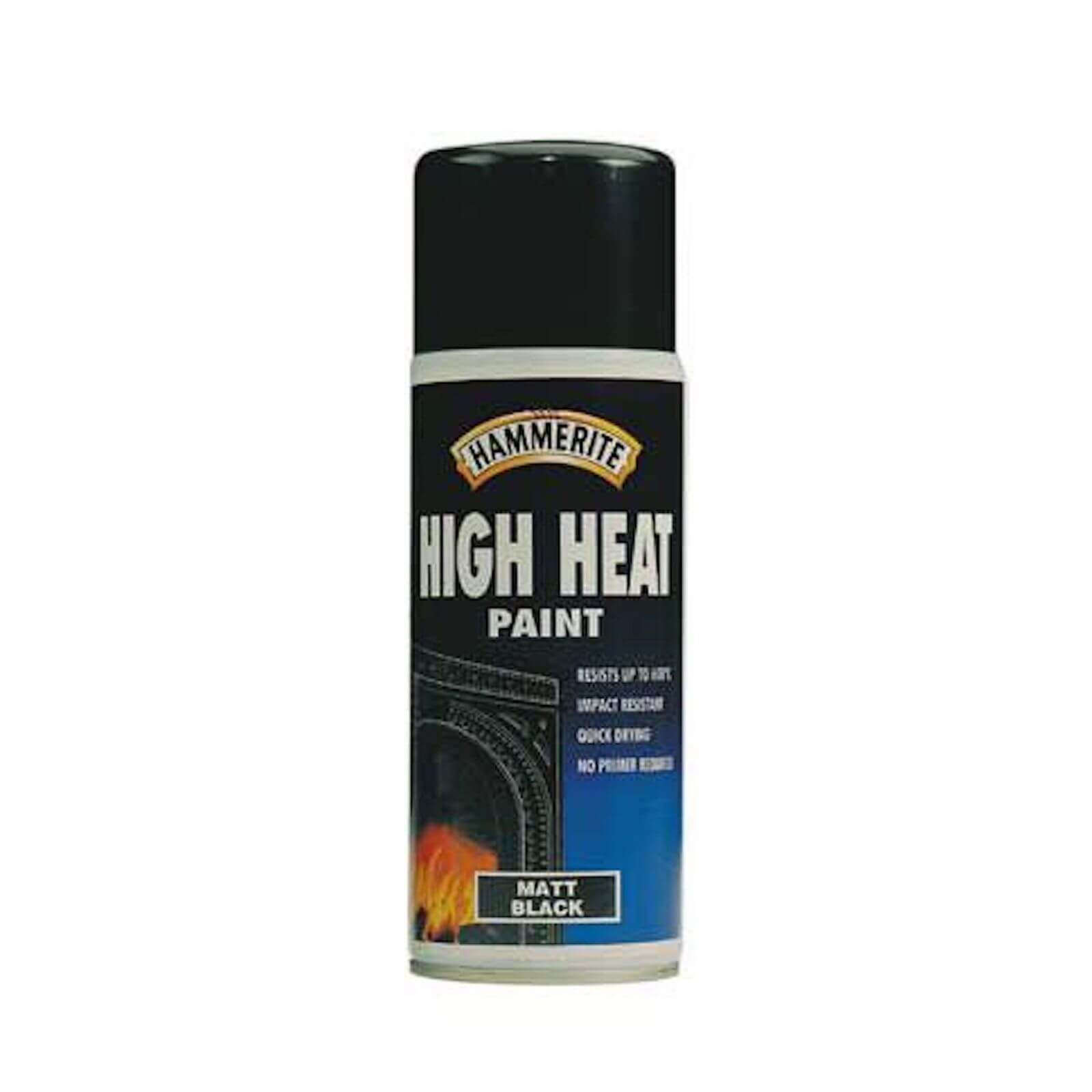 Hammerite High Heat Paint Aerosol Black 400ml