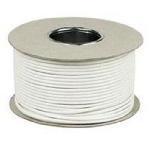 Zexum 3 Pair 6 Core Round White CCS Telephone Cable - 100 Meter