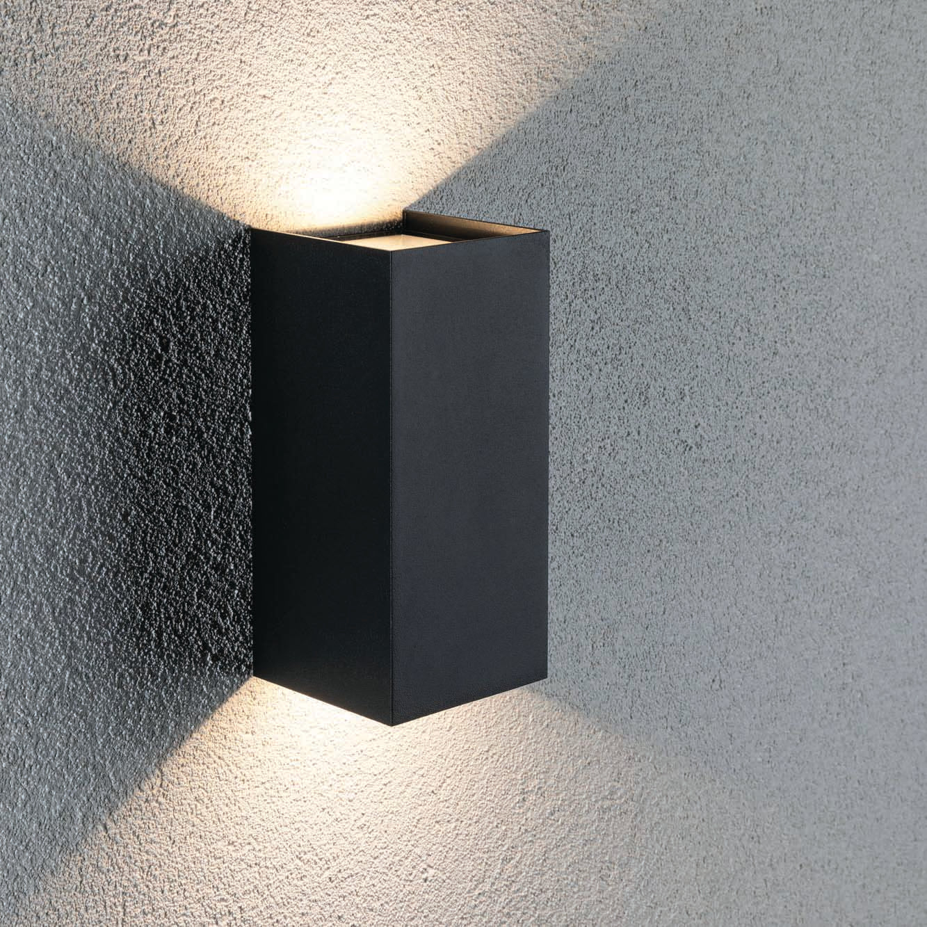 Paulmann Dark Grey Integrated LED Outdoor Sconce gray,white
