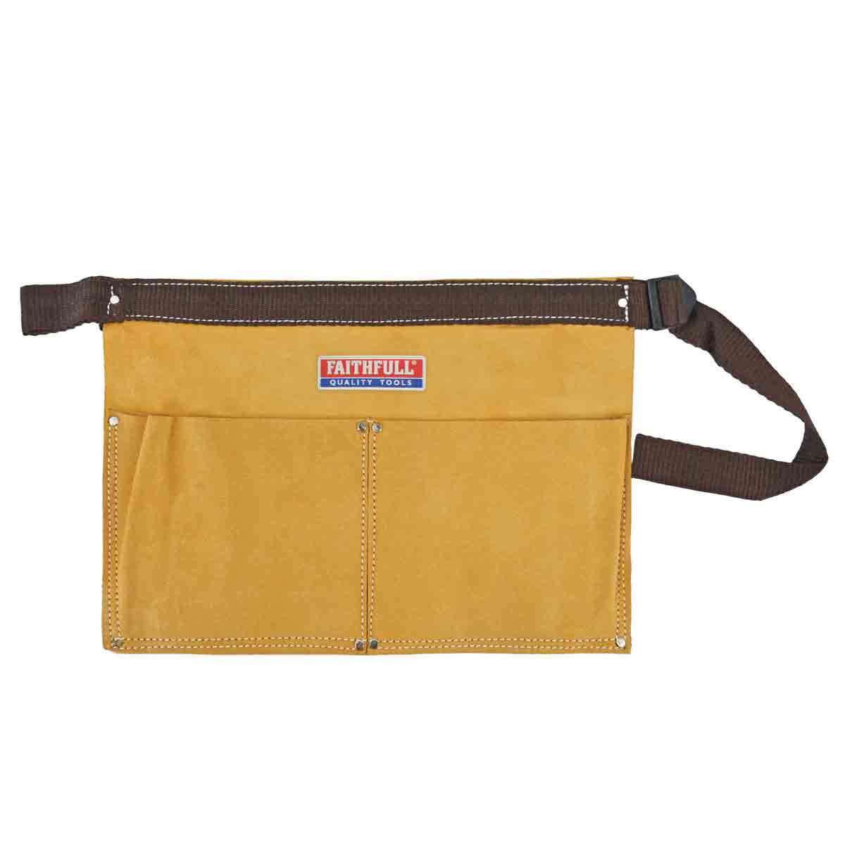 Faithfull Np2 Nail Pouch Double Pocket Fainp2
