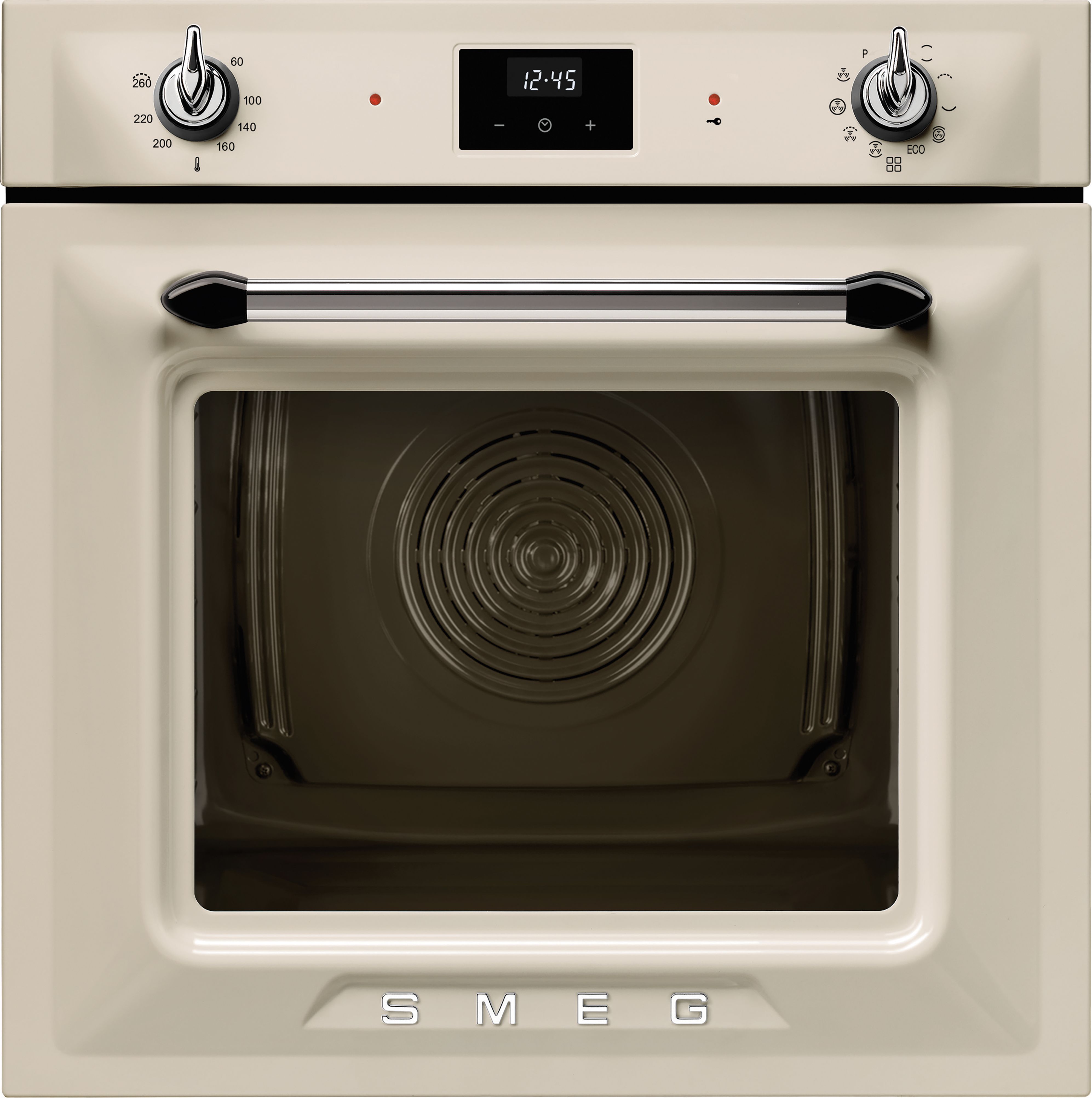 Smeg Victoria SOP6900TP Built In Electric Single Oven - Cream - A Rated