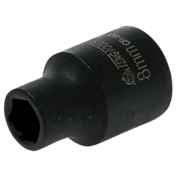 Teng TEN980508 Impact Socket Hexagon 6-Point 3/8in Drive 8mm