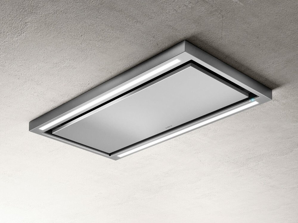 Elica CLOUD-SEVEN-DO 90 cm Ceiling Cooker Hood - Stainless Steel - For Ducted Ventilation