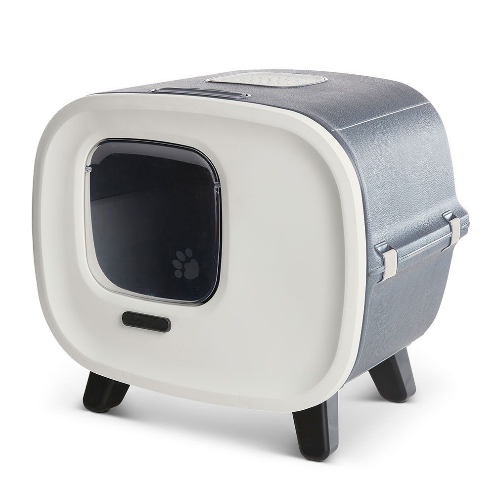 Savic Cat Litter Tray Mira - anthracite / white