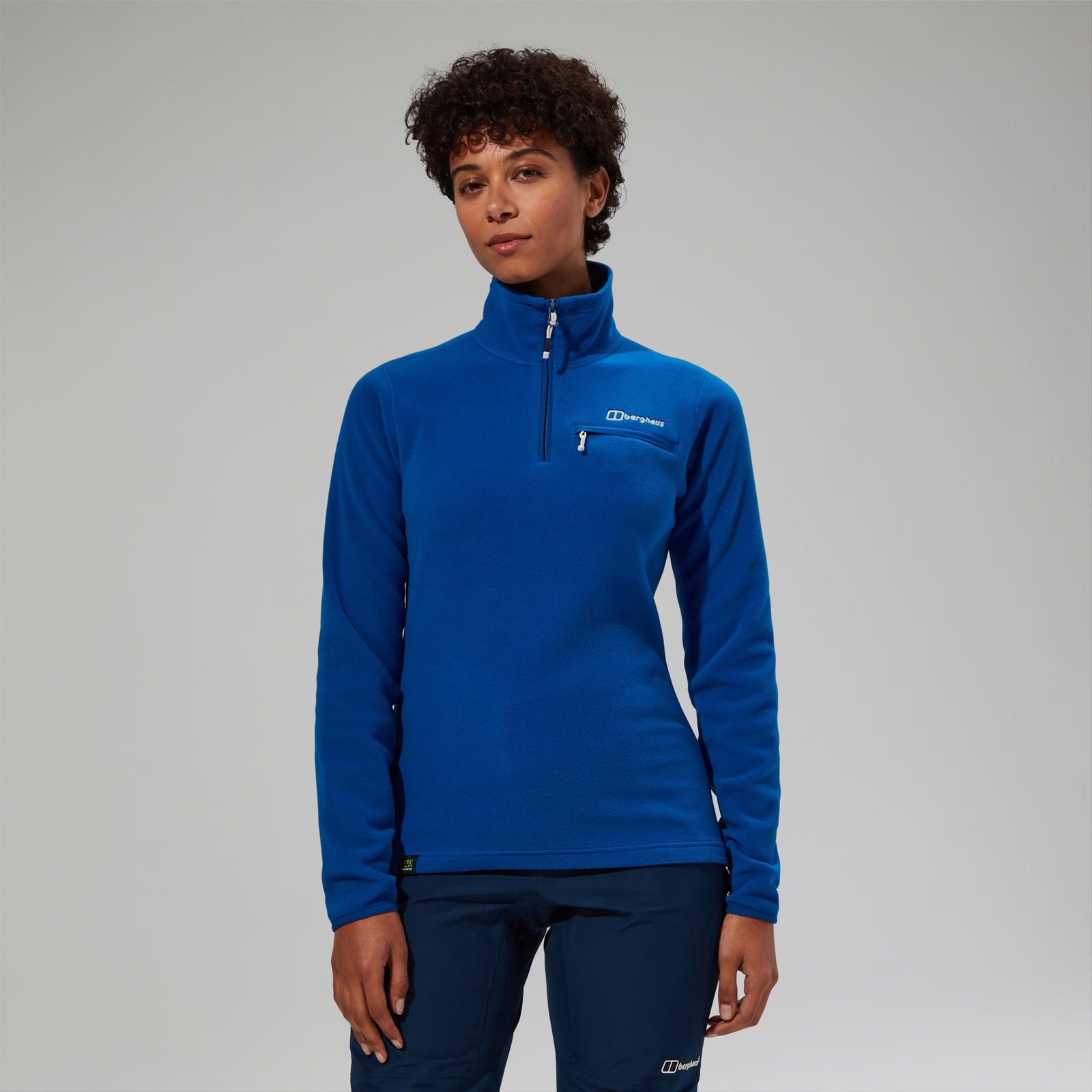 Women's Prism 2.0 Micro Half Zip Polartec Fleece Electric Cobalt