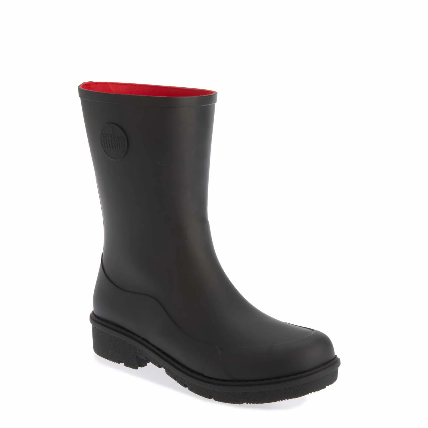 FitFlop Women's AH6 WonderWelly Short Wellington Boots - FITF32500 / 320 199 - Black 5