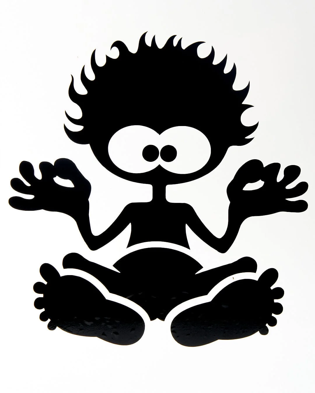 Saltrock Tok - Van Sticker - Black