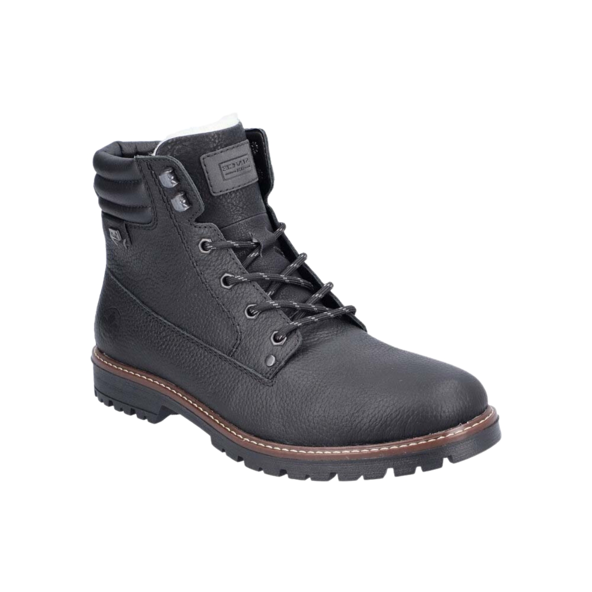 Rieker F3600-00 Men Black Zipper Colour: Black, Size: 42