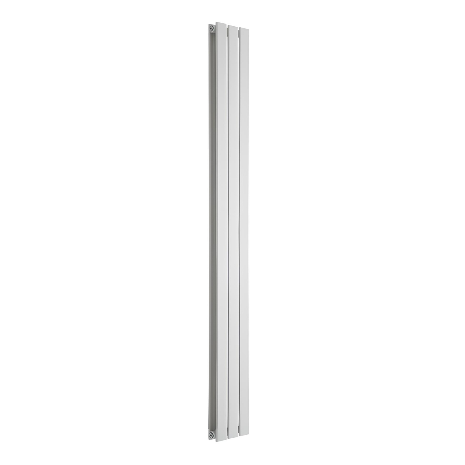 HudsonReed Sterling Arlie - White Vertical Flat Panel Designer Radiator - 1750mm x 210mm (Double Panel)