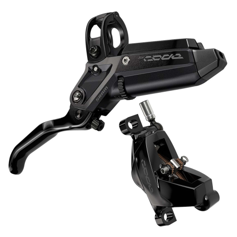 Sram Code Silver Stealth MTB Disc Brake - Black Anodize Frame / Rear / 2000mm Hose