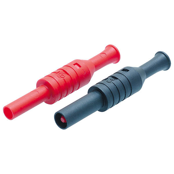 PJP 1063-N 4mm Shrouded Cable Socket Black