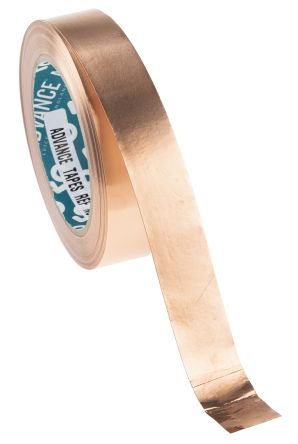 Advance Tapes AT526 Conductive Metallic Tape, 19mm x 33m