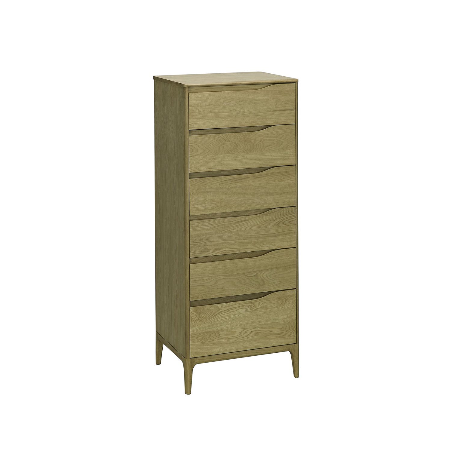 Ercol Rimini 6 Drawer Tall Chest
