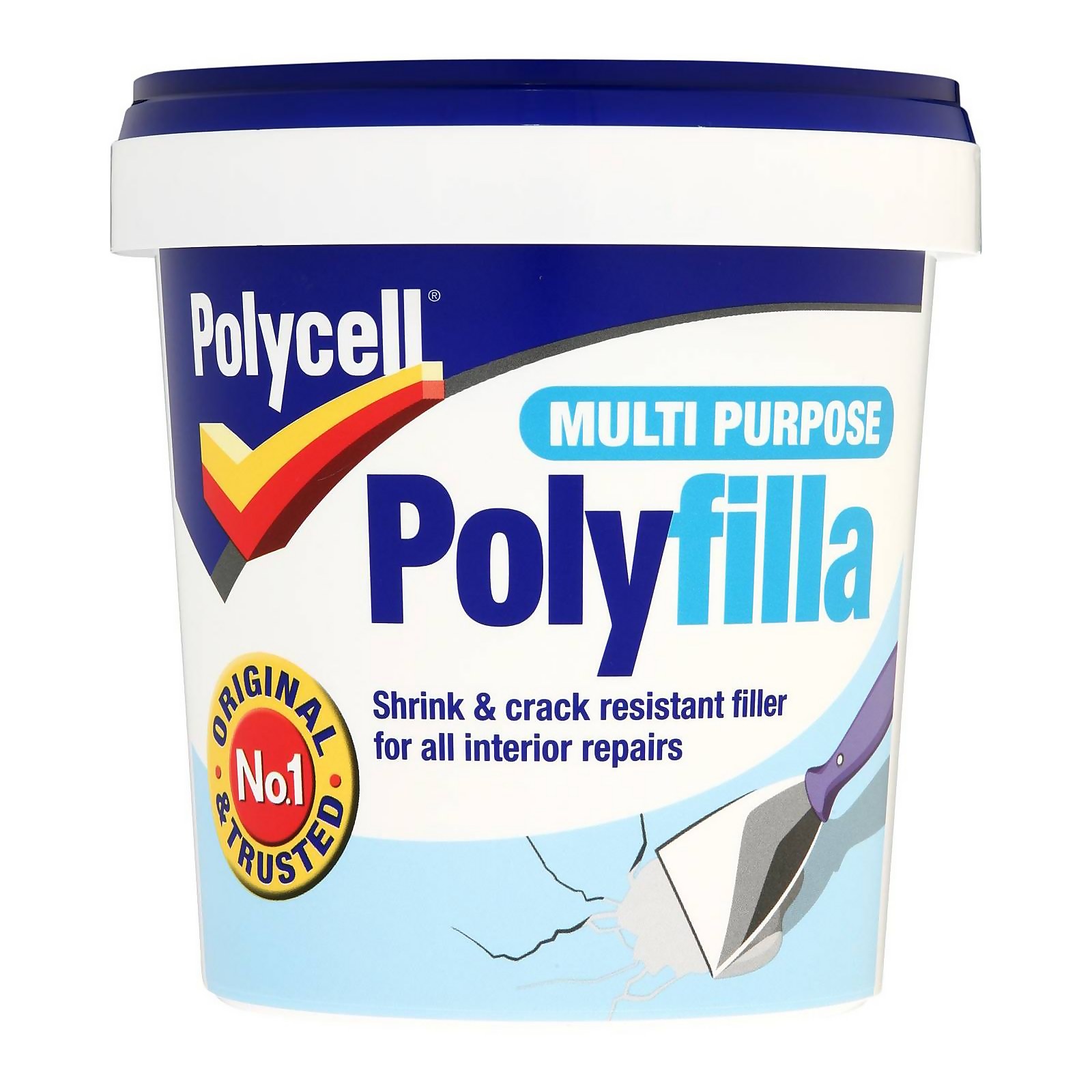 Polycell DIY Multi Purpose Polyfilla, 1kg