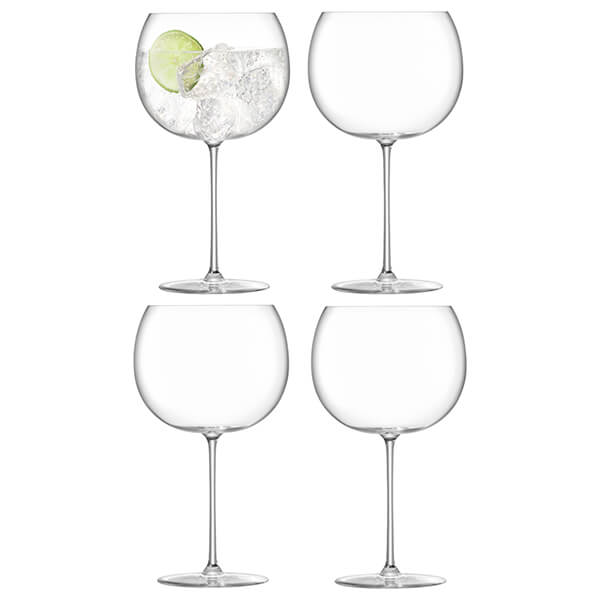 LSA International - Borough Balloon Glass - Set of 4 - Clear
