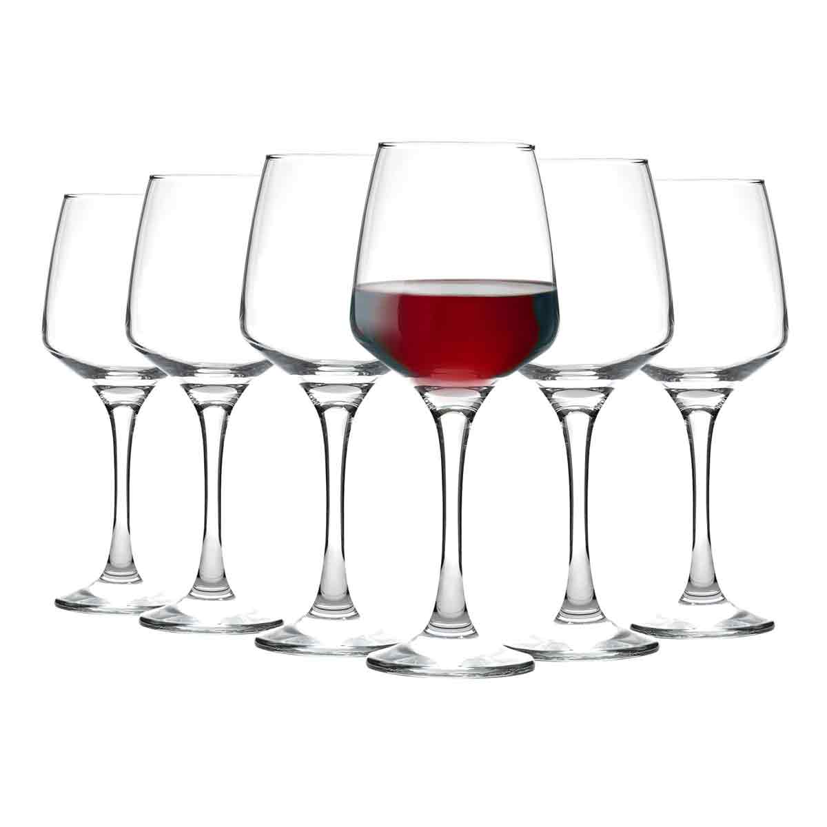400ml Lal Wine Glasses | Pack of Six | By LAV