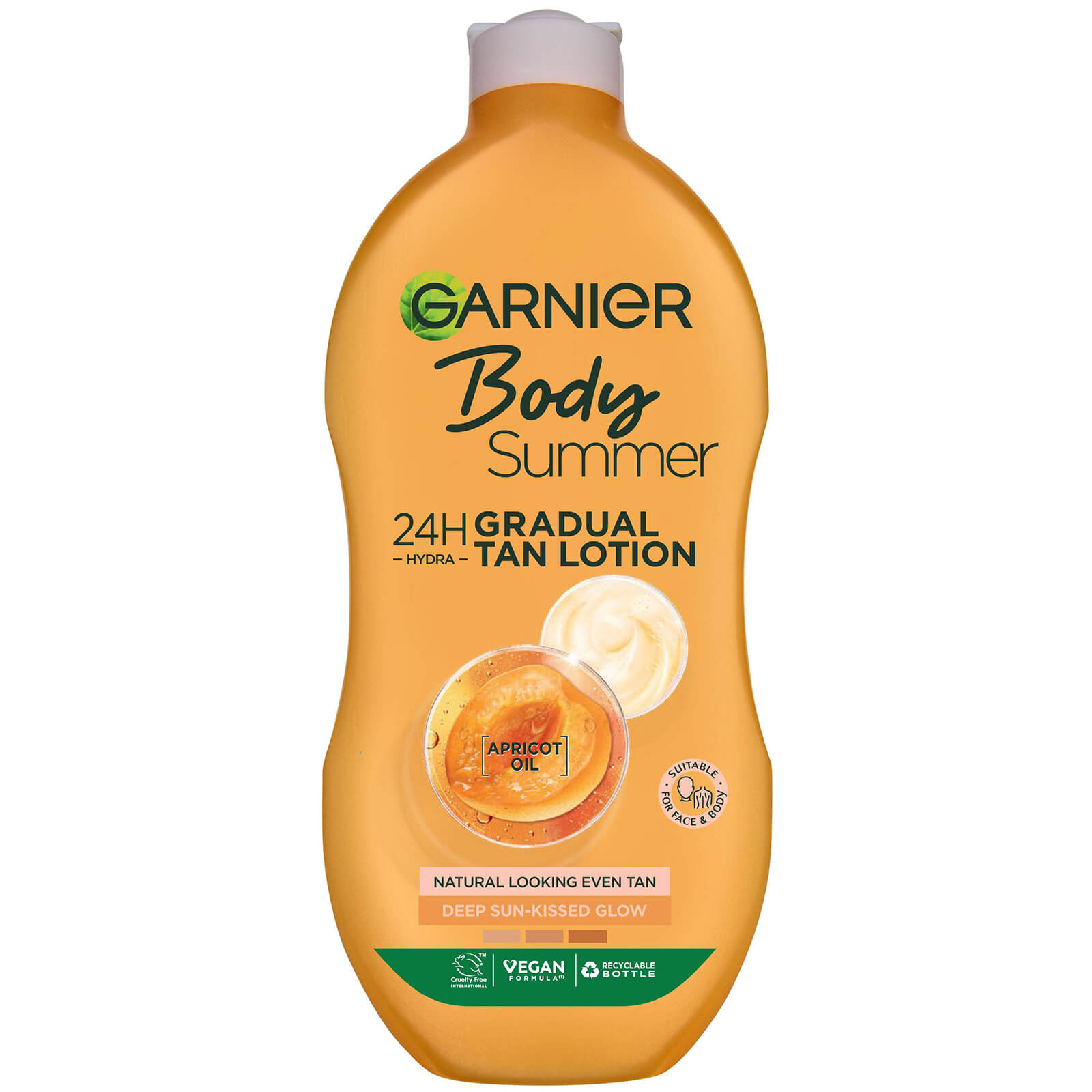 Garnier Summer Body Dark Gradual Tan Moisturiser - 400ml