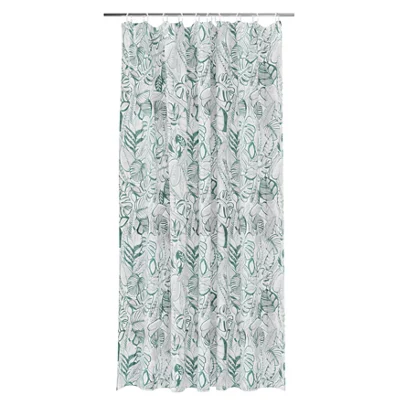  Nassua Green Jungle Shower Curtain (W)180Cm