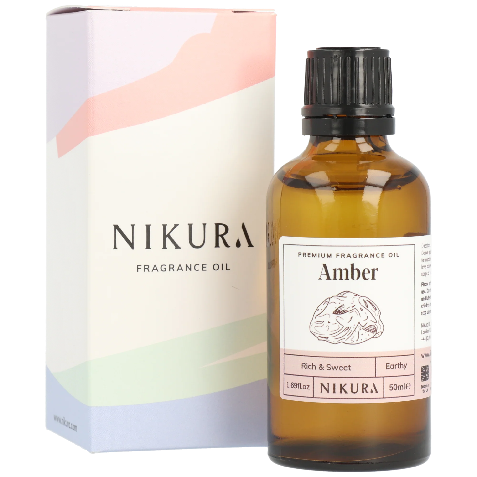 Nikura Amber Fragrance Oil / 50ml