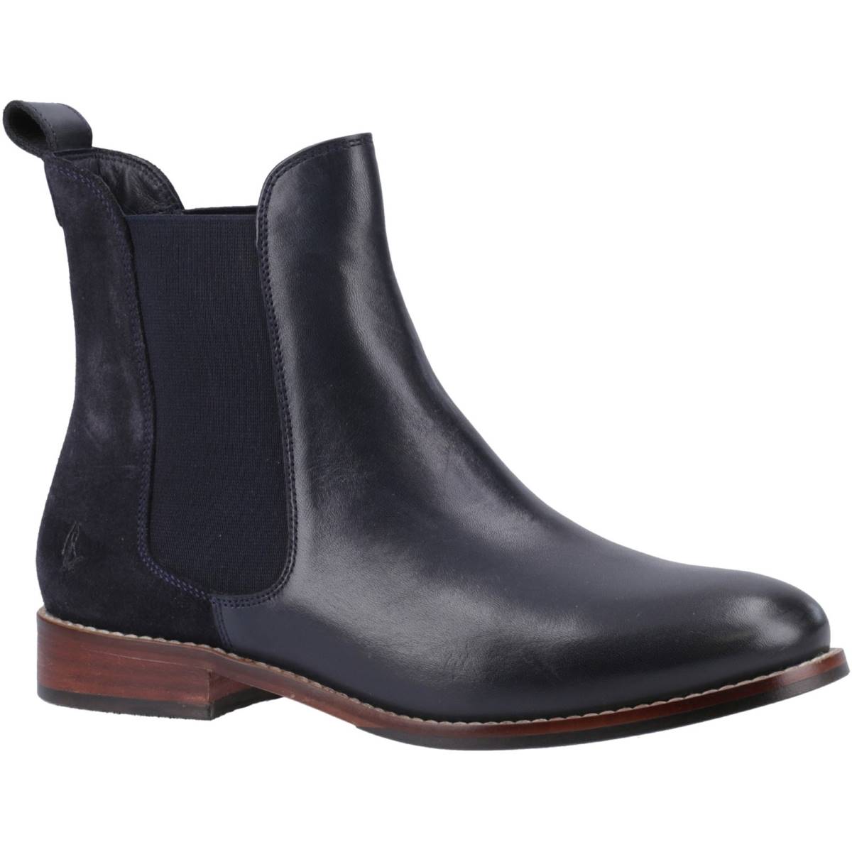 Hush Puppies Colette Womens Chelsea Boots Size: 6, Colour: Navy