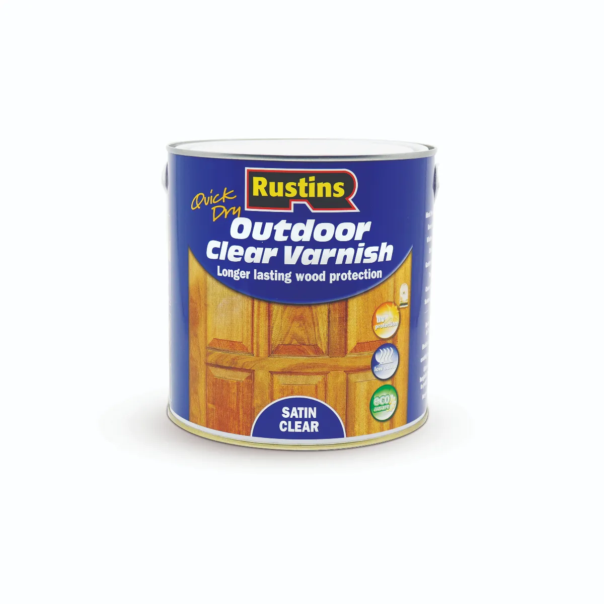 Rustins RUSEVS25L Exterior Varnish Satin 2.5 litre