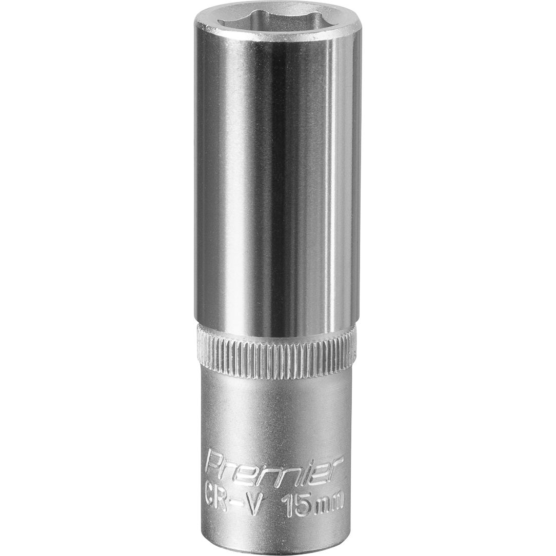 Sealey S1215D WallDrive Socket 15mm Deep 1/2"Sq Drive