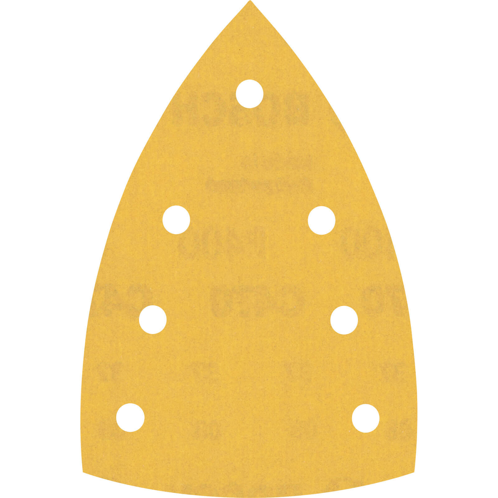 Bosch Accessories Bosch Expert C470 Hook and Loop Large Delta Sanding Sheets for Paint and Wood 100mm x 150mm 400g Pack of 10