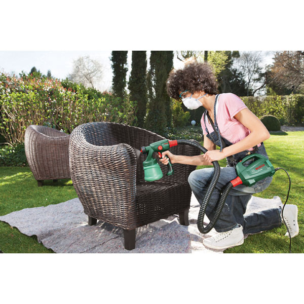 BOSCH PFS 3000-2 Paint Spray System - Green & Red