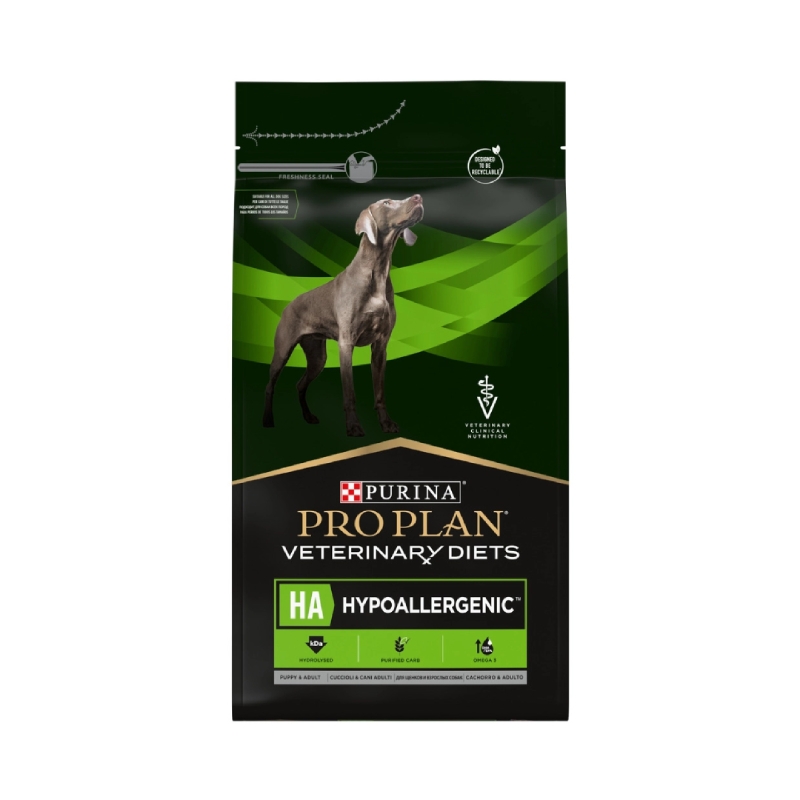 Purina PRO PLAN VETERINARY DIETS Canine HA Hypoallergenic Dog Food 11kg x 2