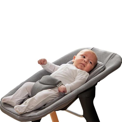 Baby Elegance Mash Newborn Seat - Grey on Black Frame