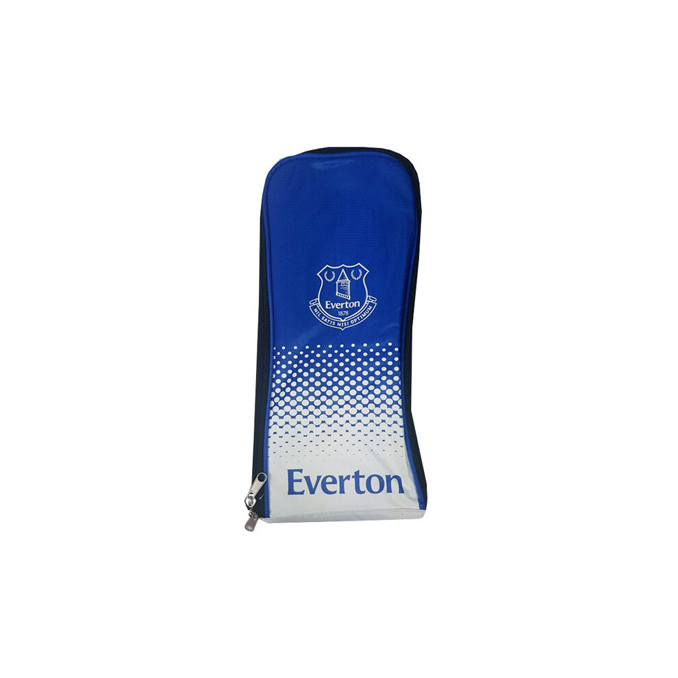 Unbranded Everton Official Football Team Boot Shoe Zip Bag With Handle