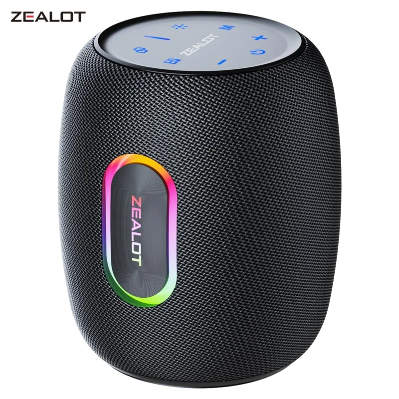 ZEALOT S64 50w Portable Speakers Bass Subwoofer Wireless Ipx6 Waterproof Tws 14400mah Outdoor