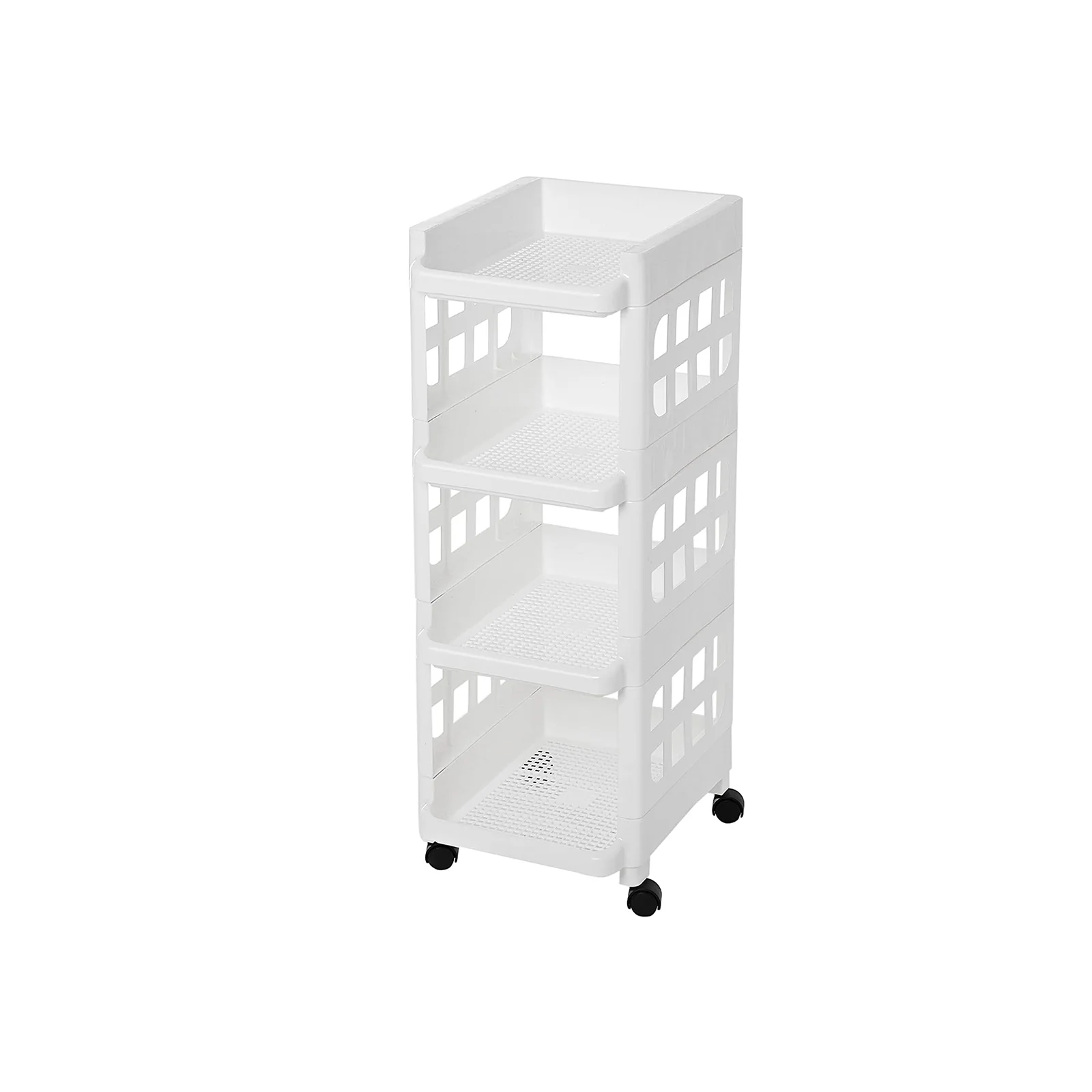 SONGMICS Kitchen Trolley with Casters