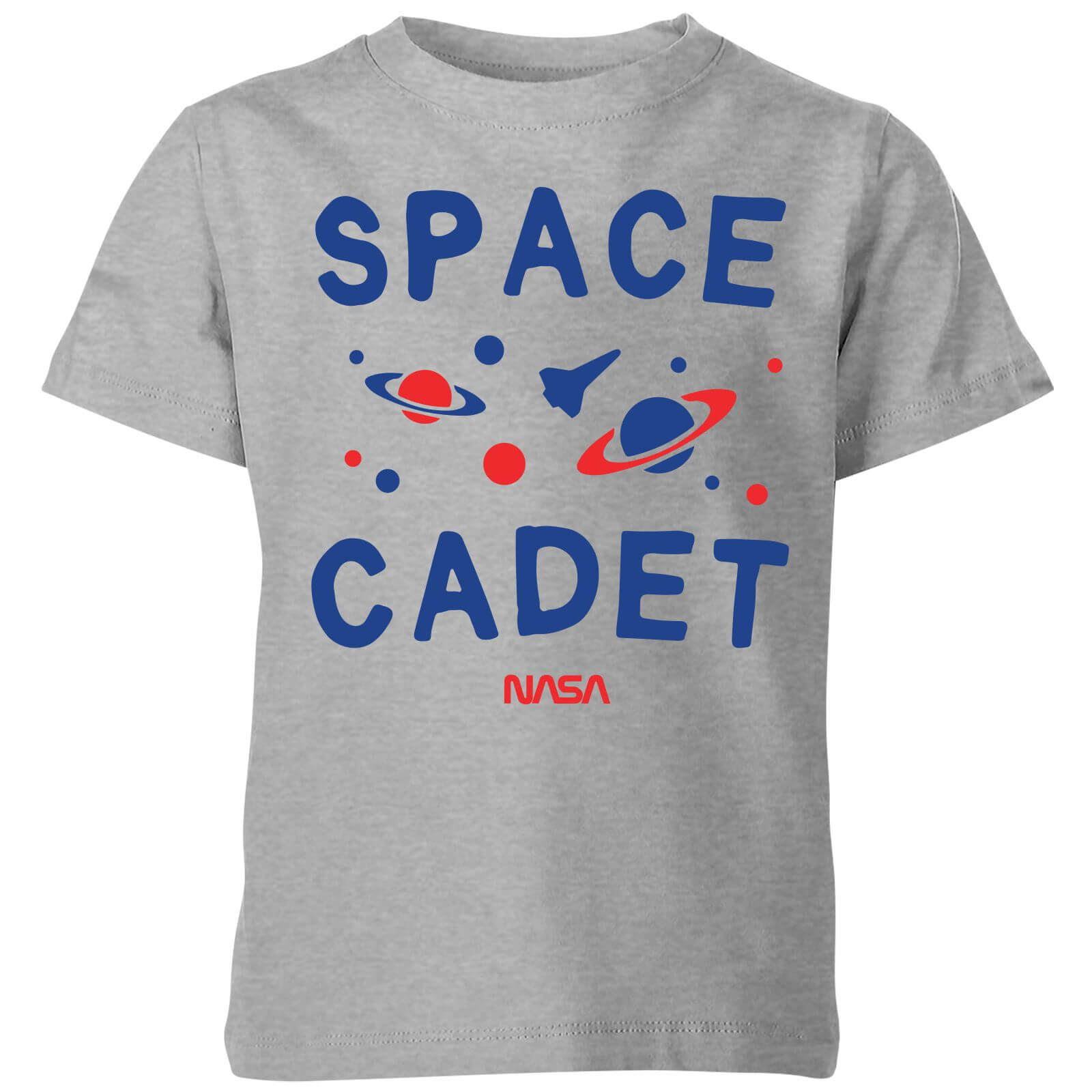 NASA NASA Space Cadets Galaxy Kids' T-Shirt - Grey - 3-4 Years - Grey | kids