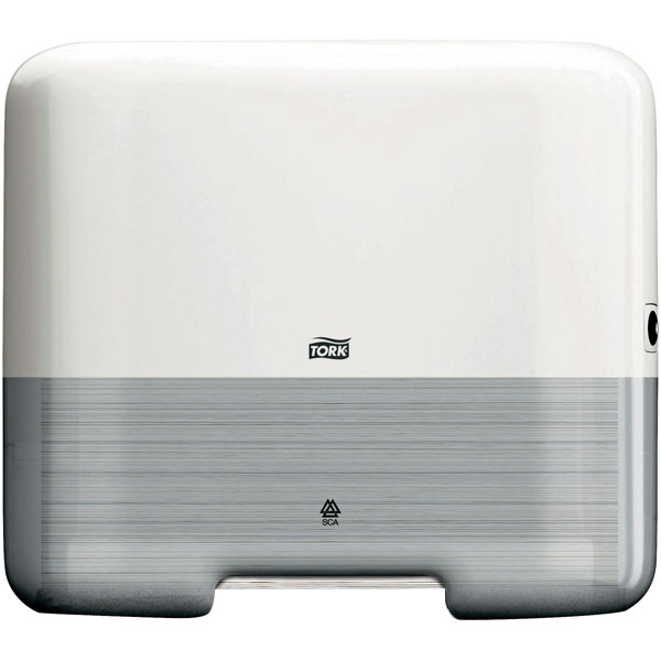 Tork Plastic White Wall Mounting Paper Towel Dispenser, 135mm x 291mm x 332mm