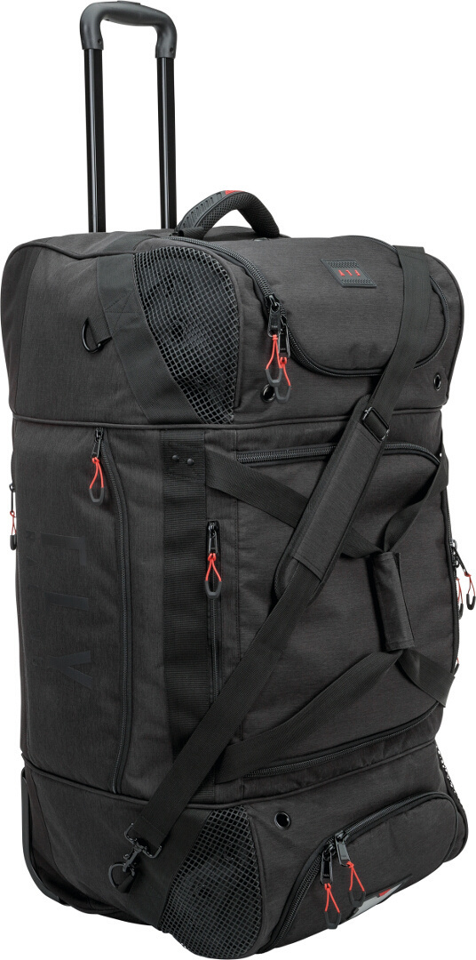 Fly Racing Roller Grande Black Bag, black