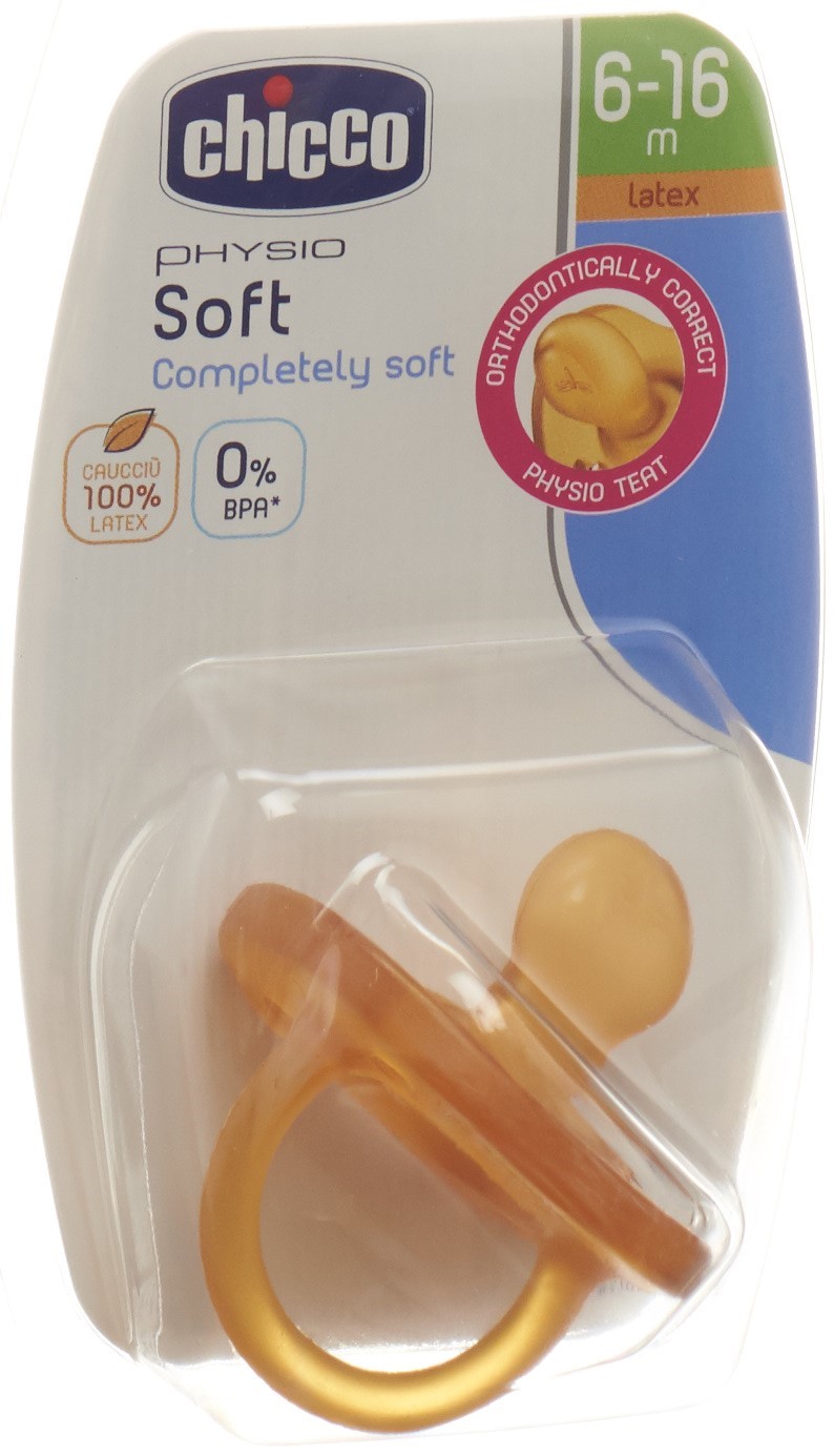 Chicco  Physio Soft Orange tétine 6-12 m 1 pcs
